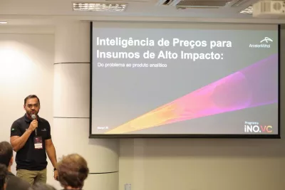 Palestra de Diego Xavier, da ArcelorMittal