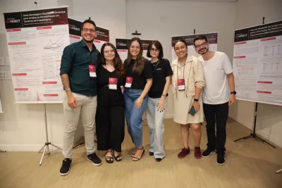 Grupo de participantes durante o Murabei Connect