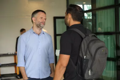 André Baceti e Diego Xavier, no Murabei Connect